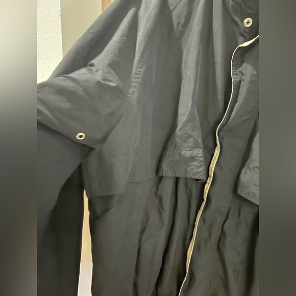 Vintage Dickies Windbreaker Jacket 2XL Men’s Black Full Zip Pockets Nylon Lined - Picture 5 of 8